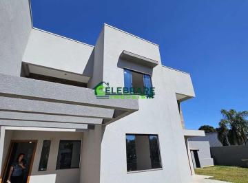 Casa · 105m² · 3 Quartos · 3 Vagas · SOBRADO NOVO EM COLOMBO! 03 QTOS,SUÍTE,SACADA,PRÓX. ROD. DA UVA