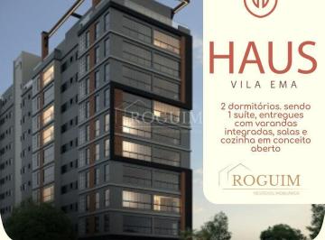 Apartamento · 80m² · 2 Quartos · 2 Vagas · Lançamento Vila Ema, apartamento de 79 a 82 m , entregue em 2024