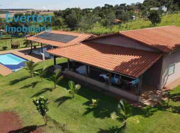 Foto 01 · Chácara 7.400m2 - Indianópolis - Moradia e lazer. Condomínio fechado, localizada a 68km de Uberlândi