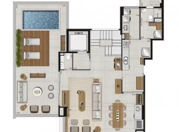 pav superior · Cobertura Duplex 290m² a.u / Purity Moema / 4 suítes / Chaves 08/2026