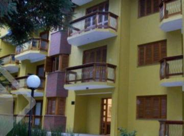 001-Fachada · Apartamento com 1 dormitório e 1 vaga no Centro de Gramado