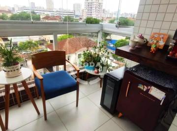 Foto 01 · Apartamento à Venda em Santos-SP: 2 Quartos, 2 Salas, 2 Banheiros - Vila Belmiro  1 Vaga de Garagem 