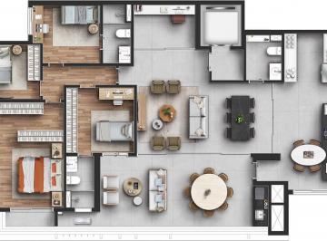 Apartamento de 4 quartos, São Paulo · Apartamento 210m² / Capitolo by Piero Lissoni / Tegra SP / Chaves 06/2028
