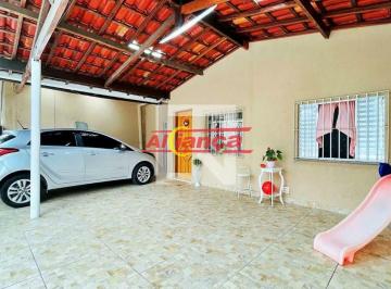 Casa · 172m² · 4 Quartos · 3 Vagas · CASA TERREA COM 4 DORMITÓRIOS, 172 M² - JD. DO PAPAI - GUARULHOS - SP.