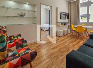 Apartamento · 57m² · 1 Quarto · 1 Vaga · Apartamento para Aluguel - Centro, 1 Quarto,  57 m² - Guarujá