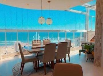 Apartamento · 218m² · 3 Quartos · 2 Vagas · INCRÍVEL! COBERTURA MOBILIADA, VISTA MAR, 3 DORM, 2 SUÍTES, 2 VAGAS DEMARCADAS