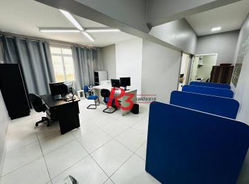 ef336c80cafb358489c3058992bdde9b41db8010 · Sala, 89 m² - venda por R$ 300.000,00 ou aluguel por R$ 3.727,00/mês - Centro - Santos/SP