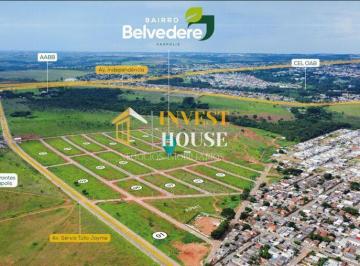 Terreno · 250m² · Lotes bairro Belvedere, Anápolis/GO
