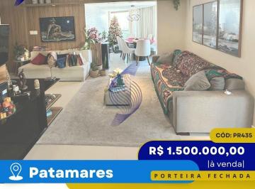 Apartamento · 145m² · 3 Quartos · 3 Vagas · VENDO APARTAMENTO 145 M² | 03 SUÍTES | MANSÃO BAÍA DE SANTORINI | PATAMARES | SALVADOR | BAHIA