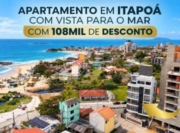 Apartamento · 90m² · 3 Quartos · 1 Vaga · Apartamento com vista definitiva ao mar por R$890.000,00 a vista, na região central de Itapoá SC!