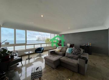 7d3df4fc6d99e78bcbb98842a05b68b342228b78 · Apartamento Frente Mar, 3 Dormitórios (1 Suíte), 2 Vagas, Pitangueiras, Guarujá/SP