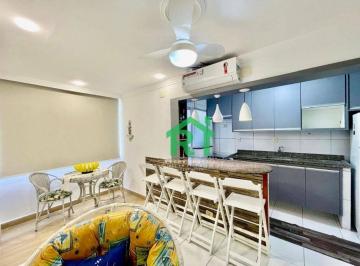70bb56c77573ad4e98fa0116e076b70a62bb5c4d · Apartamento Beira-Mar, Reformado, 1 Dormitório (Suíte), 1 Vaga, Pitangueiras, Guarujá/SP