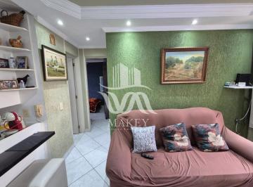 Foto 01 · Ac. Financiamento. Apartamento de 2 dormitórios, cozinha planejada, 52m² - Condomínio Res. Santa Fel