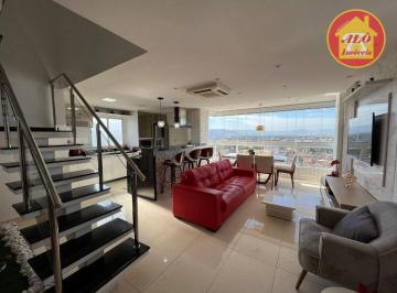 5affe7742af58232471cbda899b85f6cf7d09748 · Cobertura com 3 quartos à venda, 143 m² por R$ 1.490.000 - Caiçara - Praia Grande/SP