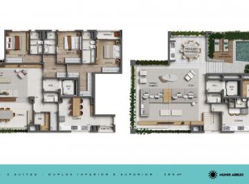 Apartamento de 3 quartos, São Paulo · Cobertura Duplex Monã The Grand Lodge Luxo e Sofisticação em Moema
