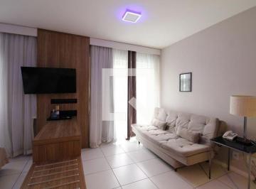 Sobre o imóvel: Lindo Flat ao lado do Riocentro. completo: mobiliado, Internet,  · Apartamento para Aluguel - Jacarepaguá, 1 Quarto,  68 m2 - Rio de Janeiro