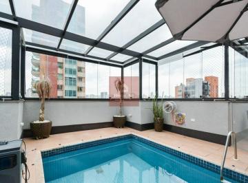 Apartamento · 405m² · 5 Quartos · 4 Vagas · Cobertura deslumbrante no Villa Tivoli, com 405 m² de área útil