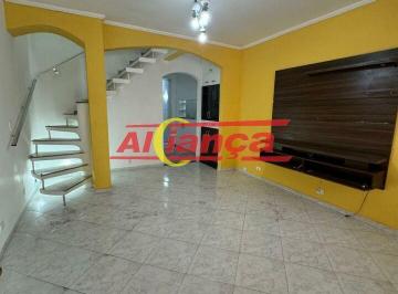 Casa · 128m² · 3 Quartos · 1 Vaga · SOBRADO A VENDA COM 2 QUARTOS, 3 BANHEIROS, VILA BARROS -GUARULHOS-GRU/SP.