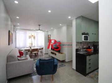 8362ff77bb002d1a48e450682ec31969f7829bc8 · Apartamento com 3 dormitórios à venda, 100 m² por R$ 620.000,00 - José Menino - Santos/SP