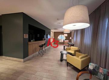 866fb4256ce21a1cdb865339c9d5c271bd0875dd · Flat com 1 dormitório à venda, 36 m² por R$ 600.000,00 - Gonzaga - Santos/SP
