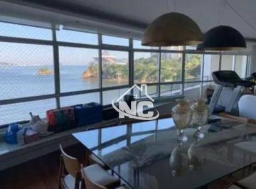 c1baf05c7272c020a387bee5fd2304b46c36a485 · Apartamento Vista Mar com 4 quartos à venda, 300 m² por R$ 3.200.000 - Ingá - Niterói/RJ