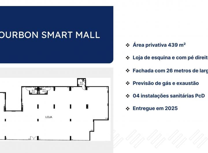 Imóvel novo vertical , São Paulo · Loja comercia Água Branca - Smart Bourbon