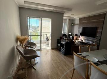 Foto 02 · Apartamento 72 m², 2 dormitórios, sala estendida, Condomínio Vila Allegra, Vila São Francisco SP