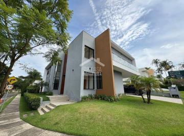 Casa · 380m² · 4 Quartos · 4 Vagas · Sobrado 4 suítes, 2 escritórios em condominio alto padrão