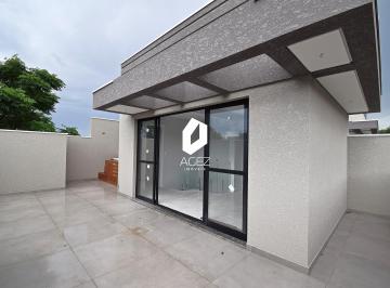 Casa · 204m² · 3 Quartos · 2 Vagas · Sobrado novo em condomínio, 03 quartos 01 suíte, terraço com jacuzzi e área gou