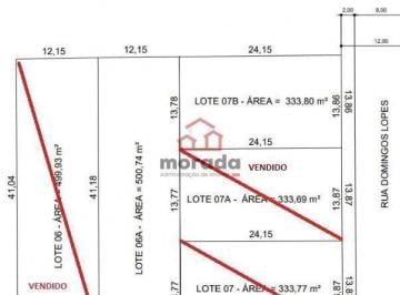 Terreno · 333m² · OPORTUNIDADE! LOTES NO BAIRRO RESIDENCIAL VALE DAS AROEIRAS
