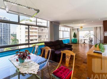 Apartamento · 210m² · 4 Quartos · 2 Vagas · Apartamento charmoso com varanda, 4 dormitórios sendo 3 suítes e 2 vagas - Higienópolis