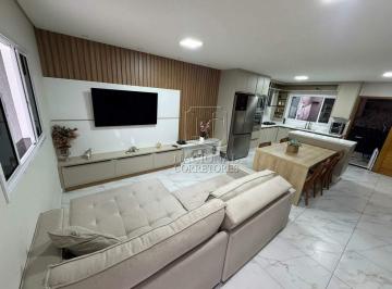 Casa · 144m² · 2 Quartos · 2 Vagas · Sobrado com 2 suítes à venda, porteira fechada, com 144m² de área útil, - Parque Novo Oratório - San