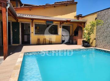 Casa · 120m² · 3 Quartos · 2 Vagas · Casa 126m2 no Campo Grande, 2 dormitórios, 1 suíte, com área gourmet, piscina e 2 vagas