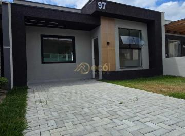 Casa · 111m² · 3 Quartos · 1 Vaga · Lindo Sobrado Alto Padrão à venda em Campo Largo/PR - Residencial Veredas