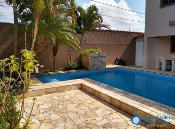 Casa · 223m² · 3 Quartos · 5 Vagas · SOBRADO 3 QUARTOS SUÍTE  PISCINA E CHURRASQUEIRA 300 M MAR   ITANHAÉM SP