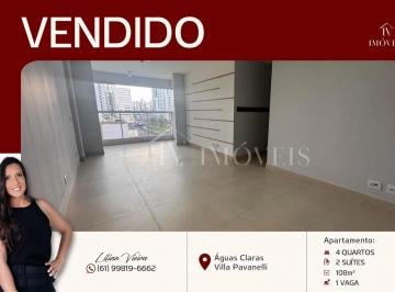 Apartamento de 4 quartos, Águas Claras · Villa Pavanelli -  Rua 9 Norte