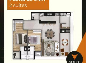 Apartamento · 94m² · 2 Quartos · 1 Vaga · Apartamento com 2 quartos à venda em Jardim Ana Maria - SP