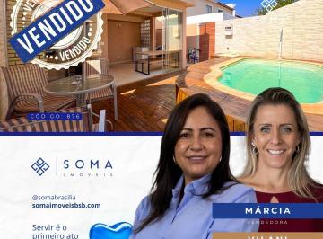 Casa · 68m² · 3 Quartos · 2 Vagas · CASA DE 3 QUARTOS COM PISCINA NA QC 09 – JARDINS MANGUEIRAL