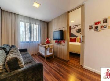 Apartamento · 38m² · 1 Quarto · 1 Vaga · Flat com ótimo preço no bairro Moema. Confira!