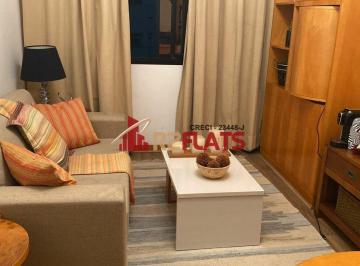 Apartamento · 33m² · 1 Quarto · 1 Vaga · Flat com ótimo preço no bairro Moema. Confira!