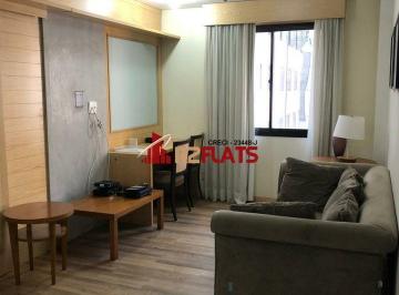 Apartamento · 55m² · 2 Quartos · 1 Vaga · Flat com ótimo preço no bairro Moema. Confira!