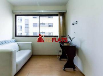Apartamento · 37m² · 1 Quarto · 1 Vaga · Flat com ótimo preço no bairro Moema. Confira!