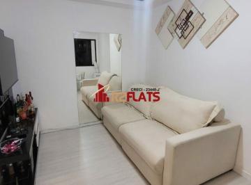 Apartamento · 55m² · 2 Quartos · 1 Vaga · Flat com ótimo preço no bairro Moema. Confira!