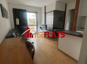 Apartamento · 37m² · 1 Quarto · 1 Vaga · Flat com ótimo preço no bairro Moema. Confira!