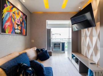 Apartamento · 40m² · 1 Quarto · 1 Vaga · Apartamento mobiliado, moderno com 1 suíte e 1 vaga - Barra Funda