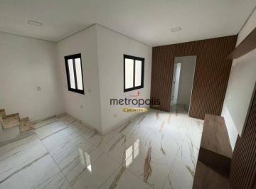Sala · Cobertura à venda, 89 m² por R$ 564.000,00 - Parque Erasmo Assunção - Santo André/SP