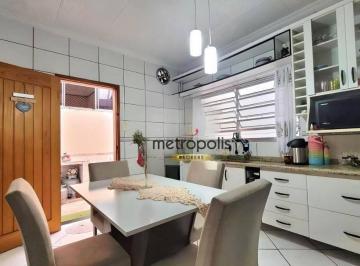 Cozinha · Terreno com 3 casas, sendo cada uma com 3 quartos. Parque das Nações - Santo André