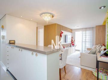 c2d7625a1dcfa764b341e3cfb916372473f321f3 · Apartamento com 3 dormitórios à venda, 70 m² por R$ 750.000,00 - Capão Raso - Curitiba/PR