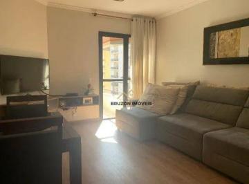 Sala de estar · APARTAMENTO A VENDA, 3 QUARTOS, 92M², R$692.000.00, EDIFÍCIO ITAPUÃ, CENTRO - JUNDIAÍ/SP.