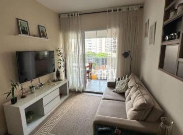 7a82a32acfe06d03bb56e6fa90a7c8fcb1ede262 · Apartamento com 1 dormitório à venda, 49 m² - Brooklin - São Paulo/SP